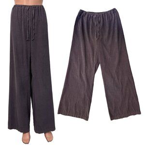 CP Shades Made in USA Women’s Large Corduroy Cotton Eggplant Purple Pants